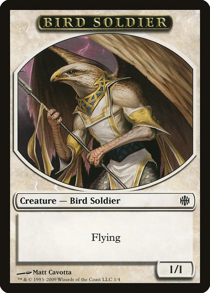 Bird Soldier Front Face