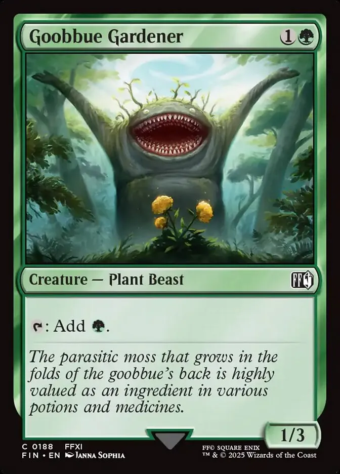 Goobbue Gardener Front Face
