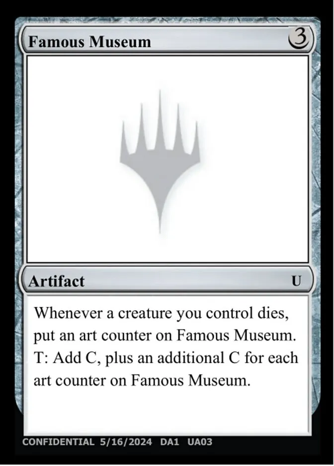 Famous Museum Front Face