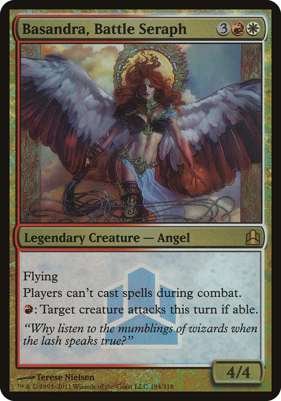 Basandra, Battle Seraph Front Face