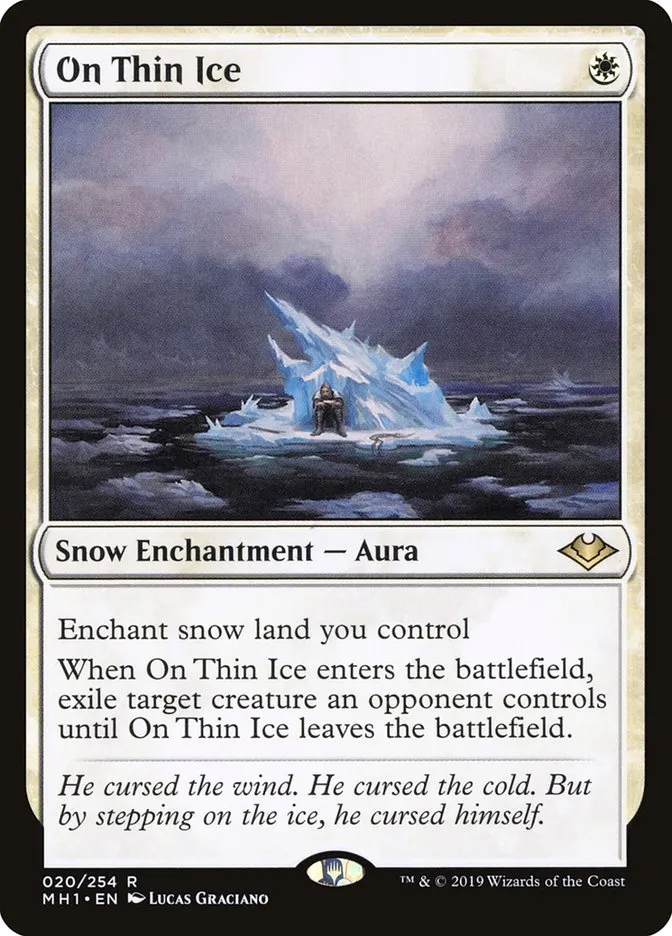 On Thin Ice Front Face