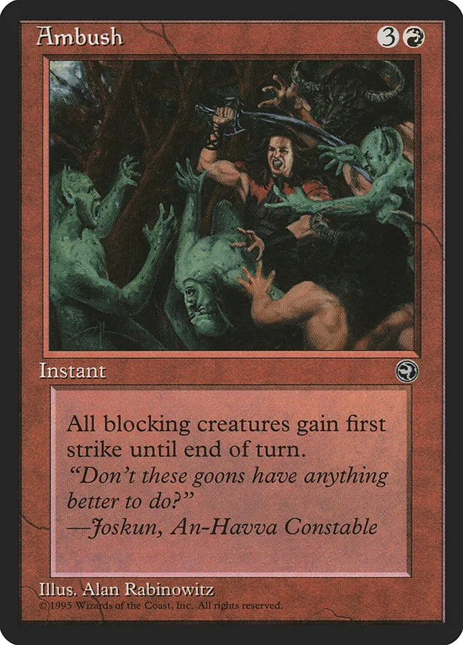 Ambush Front Face