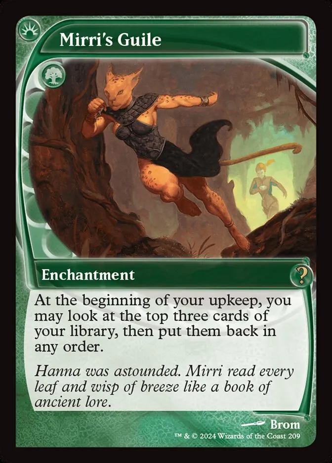 Mirri's Guile Front Face