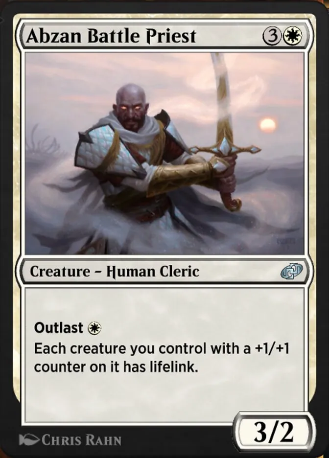 Abzan Battle Priest Front Face