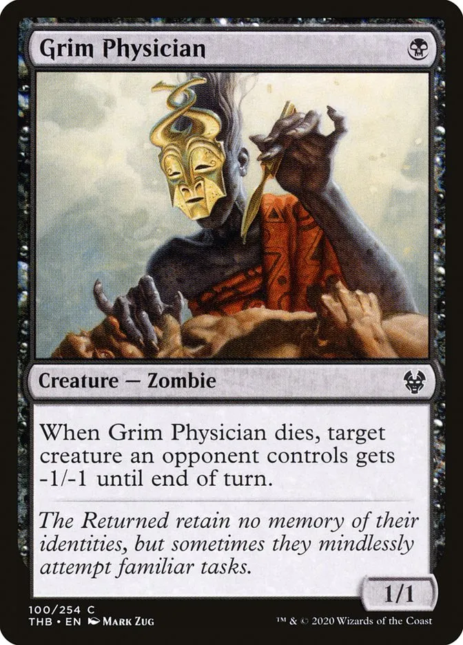 Grim Physician Front Face