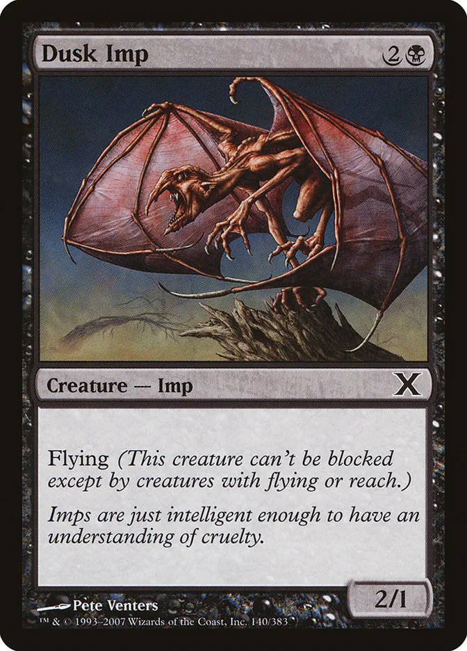 Dusk Imp Front Face