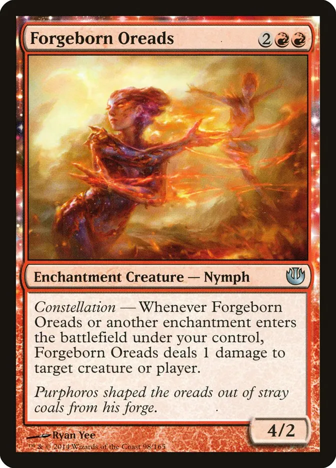 Forgeborn Oreads Front Face