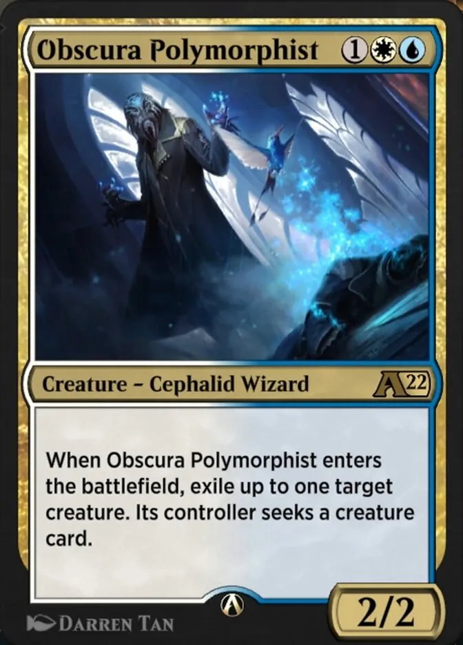 Obscura Polymorphist Front Face