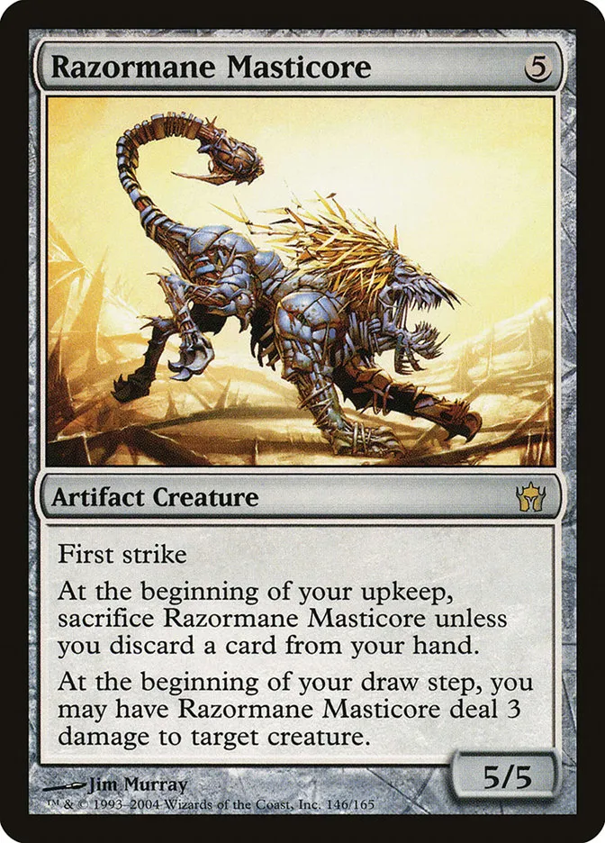 Razormane Masticore Front Face