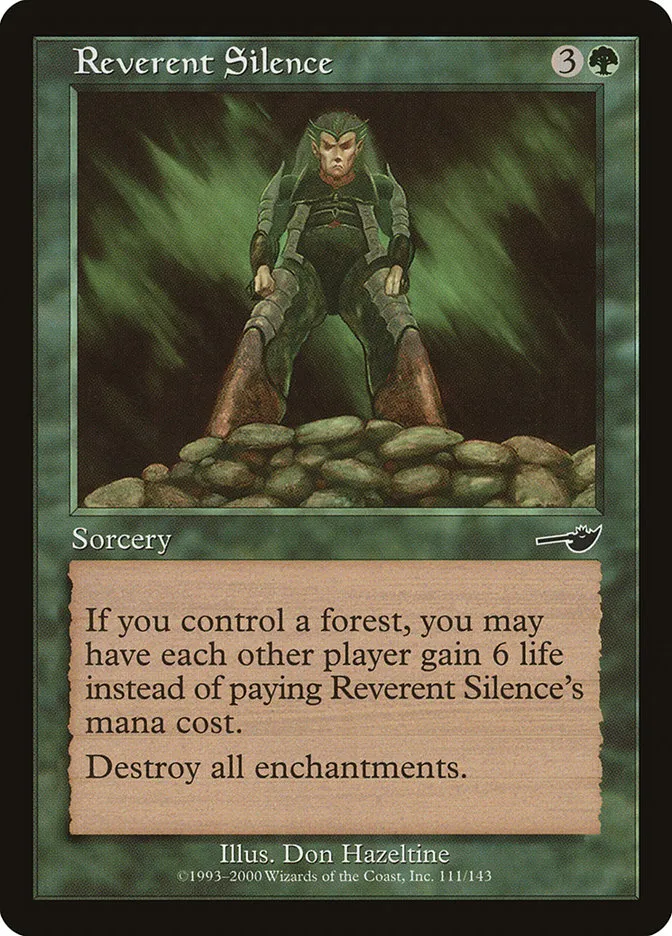 Reverent Silence Front Face