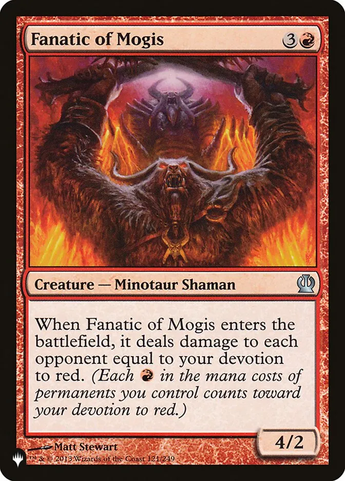 Fanatic of Mogis Front Face