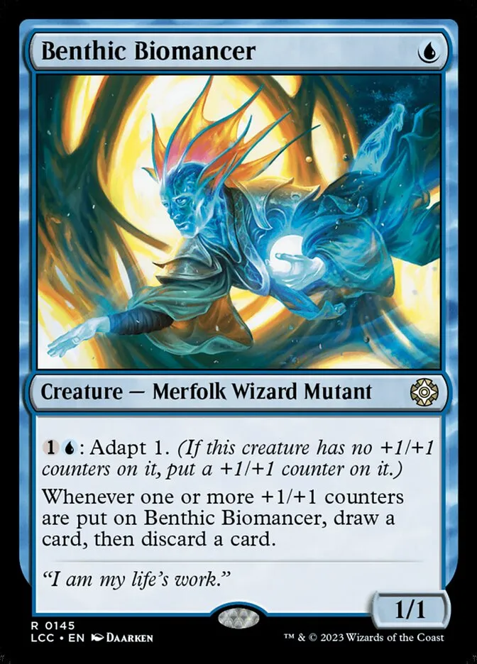 Benthic Biomancer Front Face