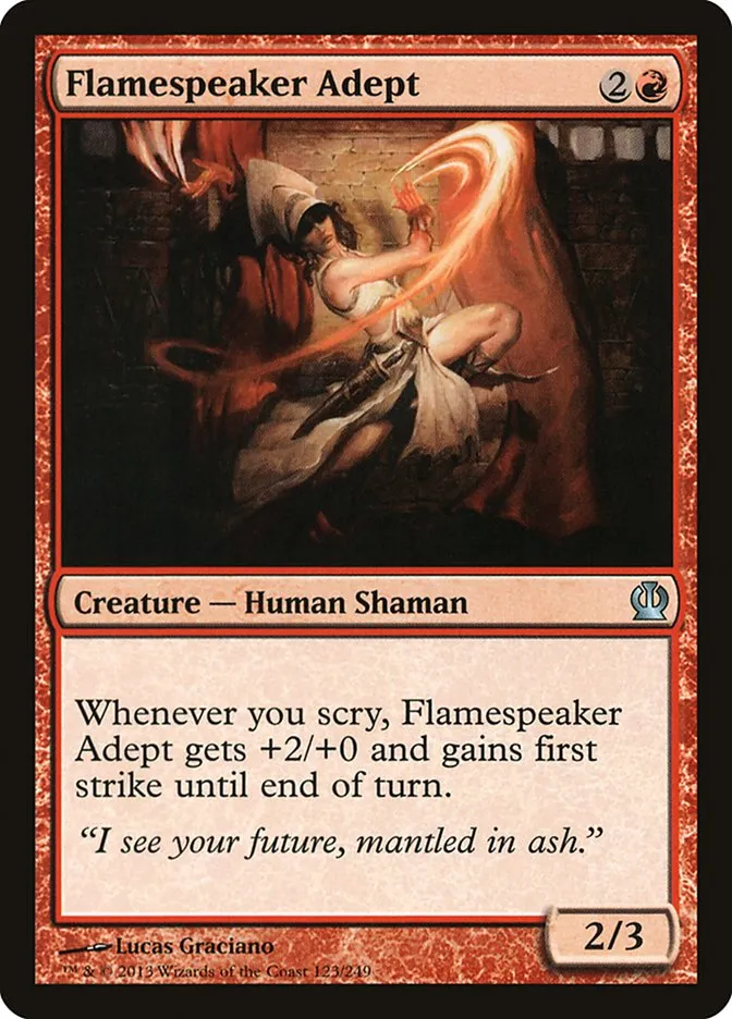 Flamespeaker Adept Front Face