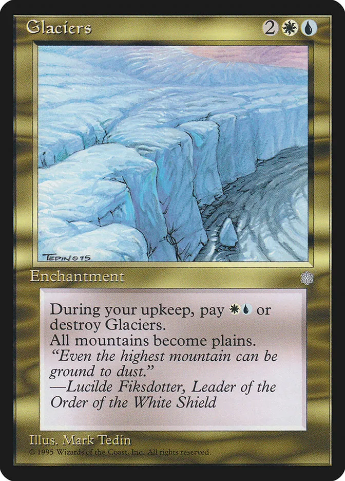Glaciers Front Face