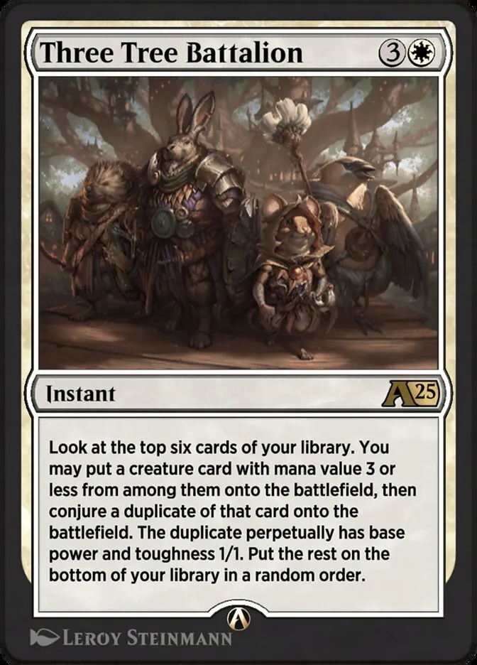 Three Tree Battalion Front Face