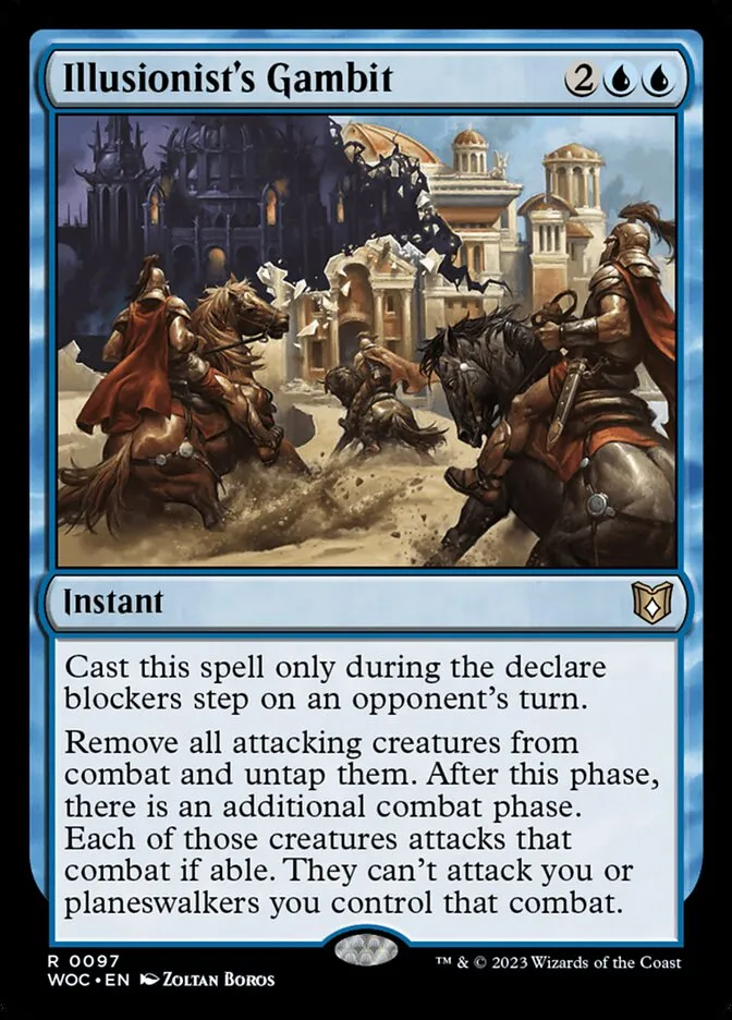 Illusionist's Gambit Front Face