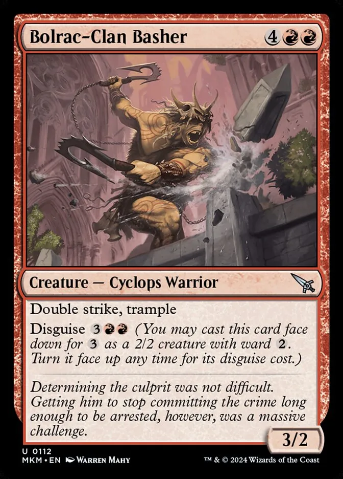 Bolrac-Clan Basher Front Face