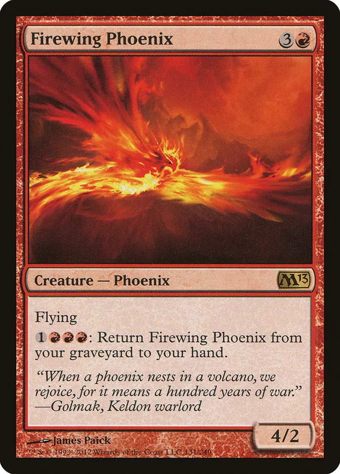 Firewing Phoenix Front Face