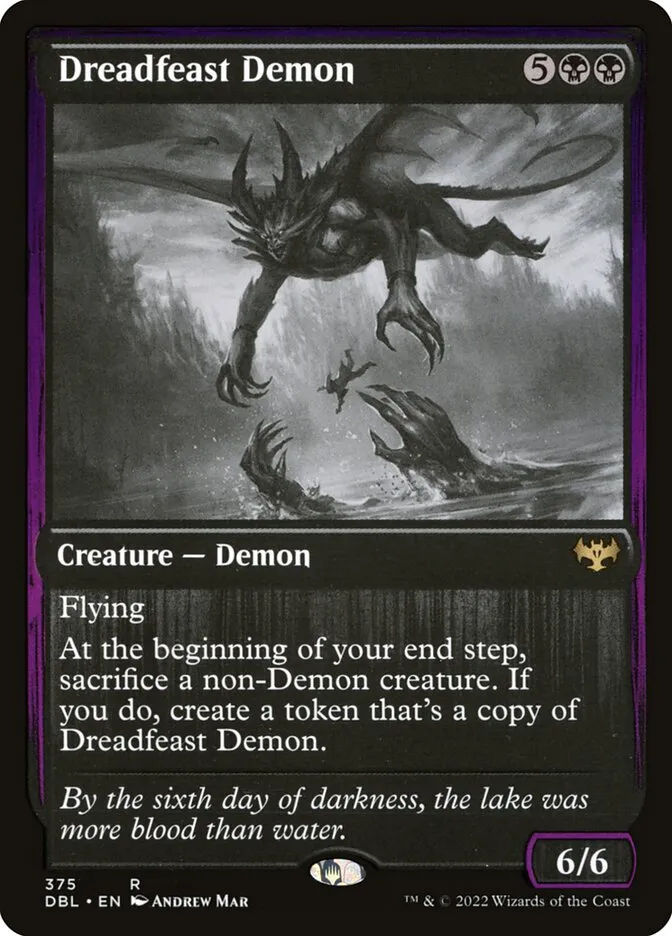 Dreadfeast Demon Front Face
