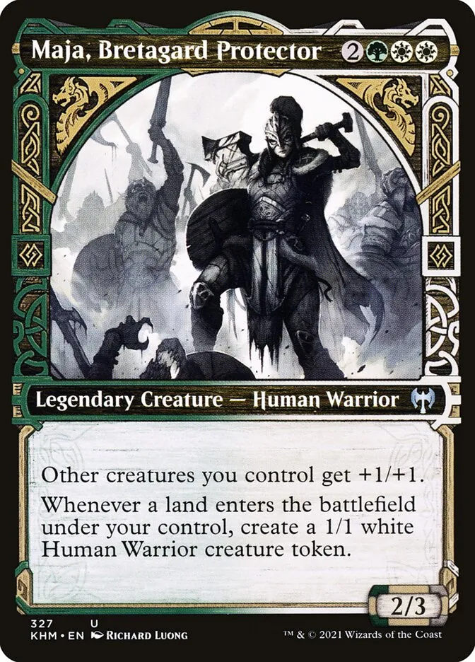 Maja, Bretagard Protector Front Face