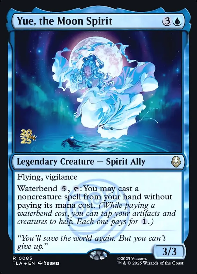Yue, the Moon Spirit Front Face