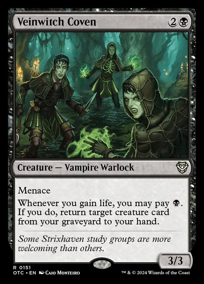 Veinwitch Coven Front Face