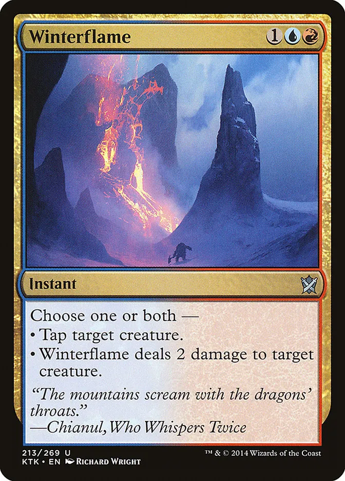 Winterflame Front Face