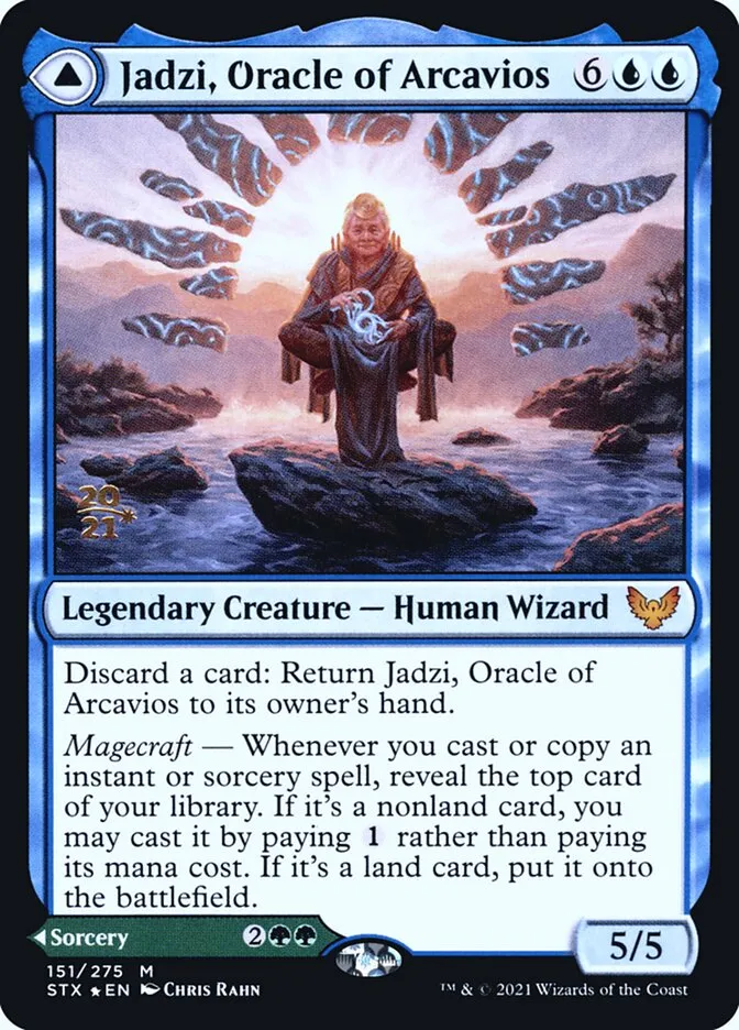Jadzi, Oracle of Arcavios // Journey to the Oracle Front Face