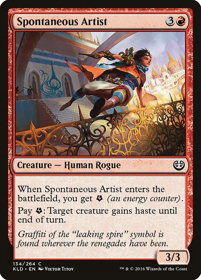 Spontaneous Artist Front Face