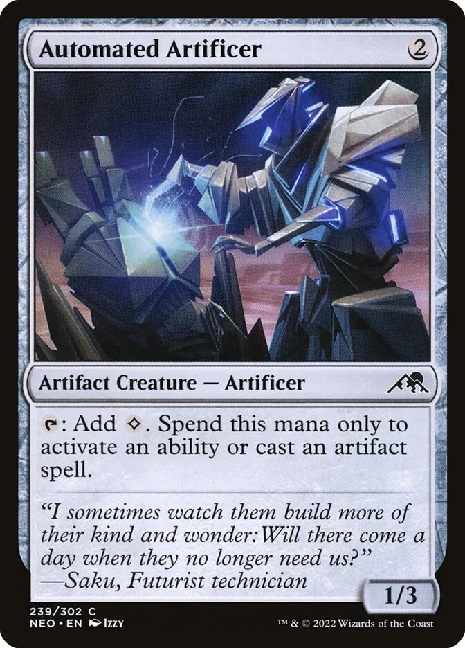 Automated Artificer Front Face