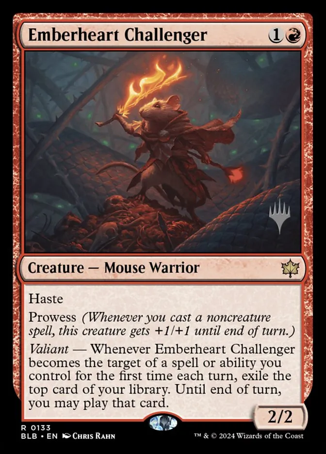 Emberheart Challenger Front Face