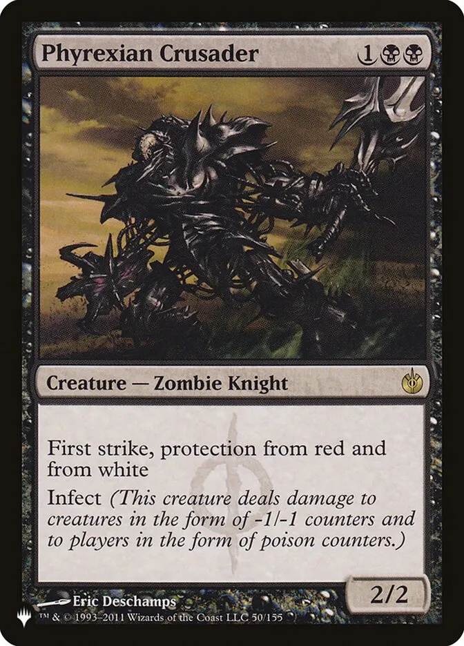 Phyrexian Crusader Front Face