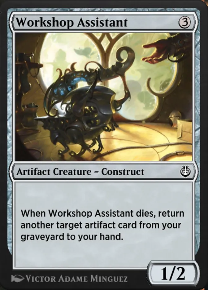 Workshop Assistant Front Face