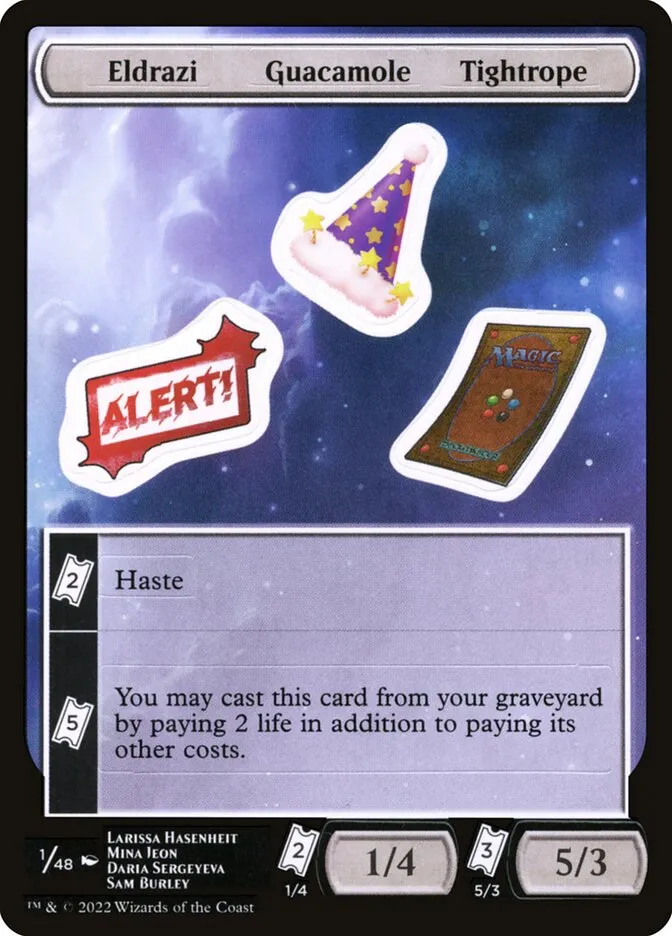 Eldrazi Guacamole Tightrope Front Face