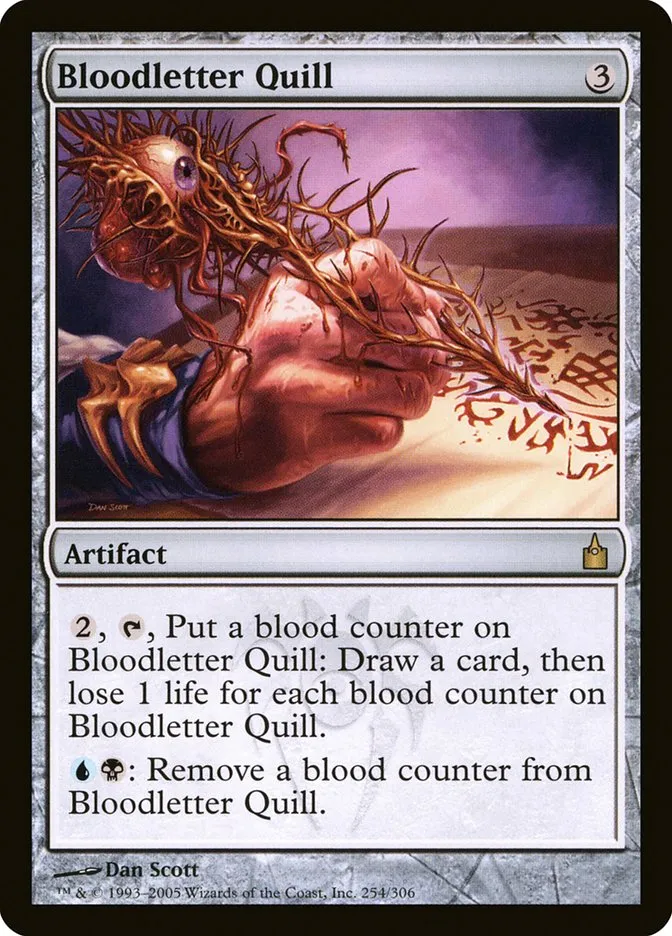 Bloodletter Quill Front Face