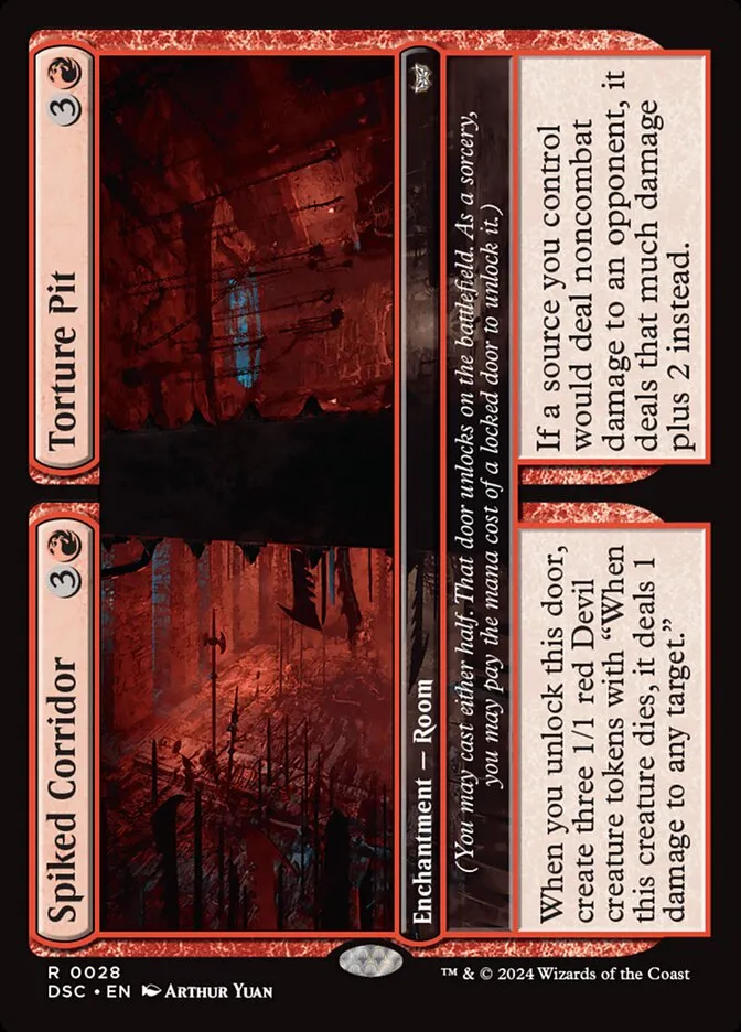 Spiked Corridor // Torture Pit Front Face