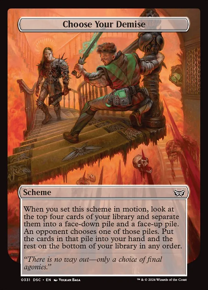 Choose Your Demise Front Face