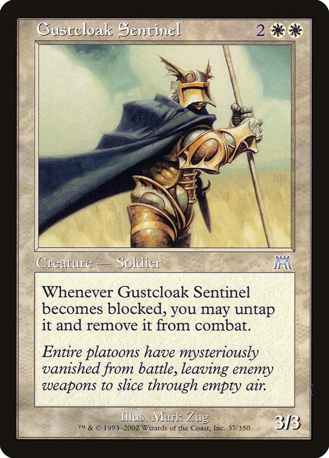 Gustcloak Sentinel Front Face