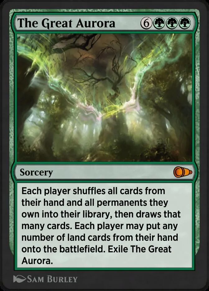 The Great Aurora Front Face