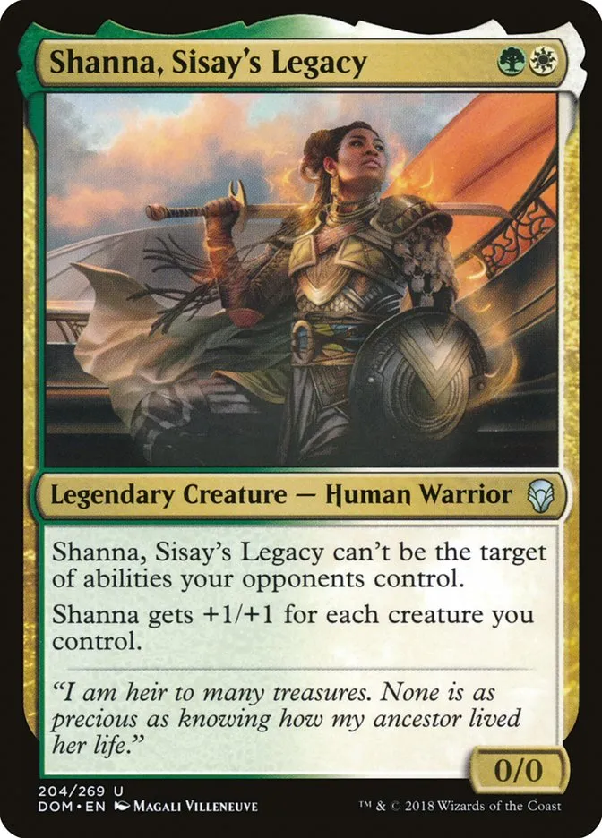 Shanna, Sisay's Legacy Front Face