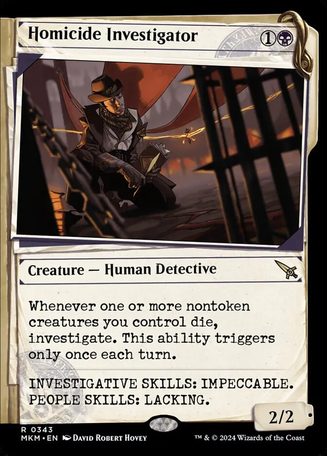 Homicide Investigator Front Face