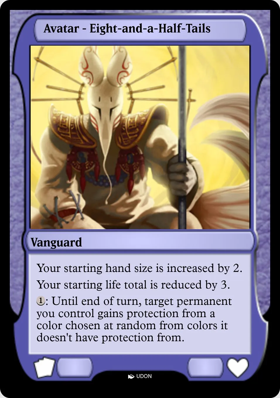 Eight-and-a-Half-Tails Avatar Front Face