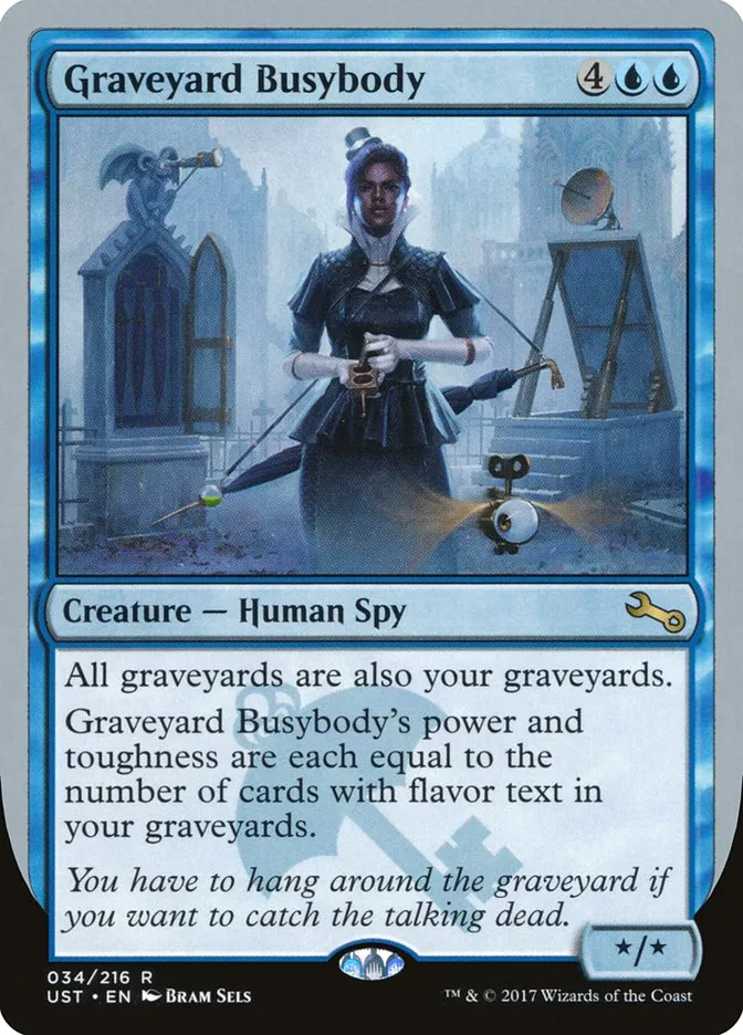 Graveyard Busybody Front Face