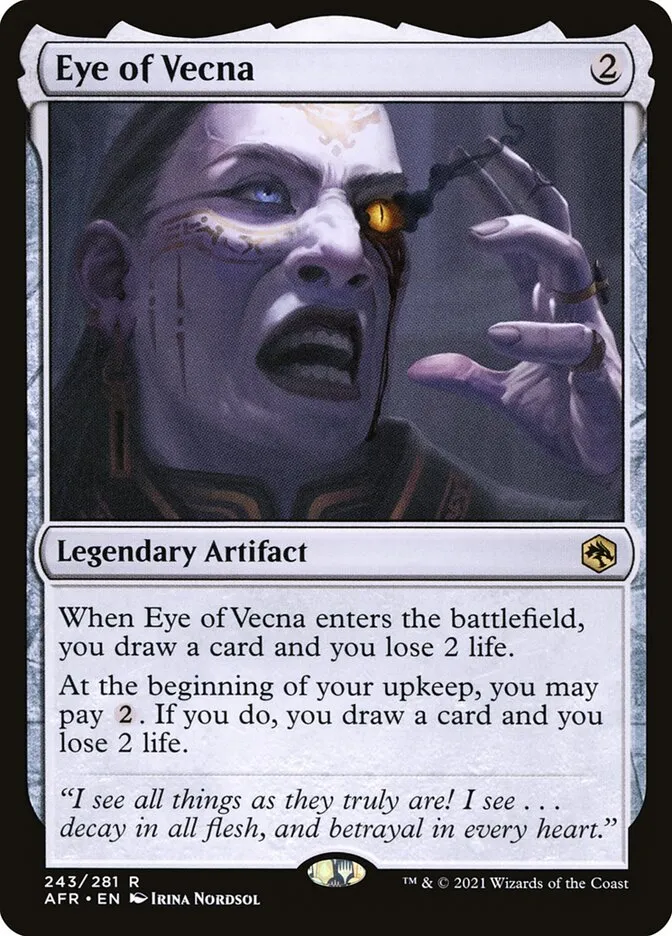 Eye of Vecna Front Face