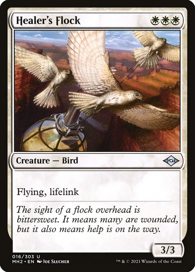 Healer's Flock Front Face