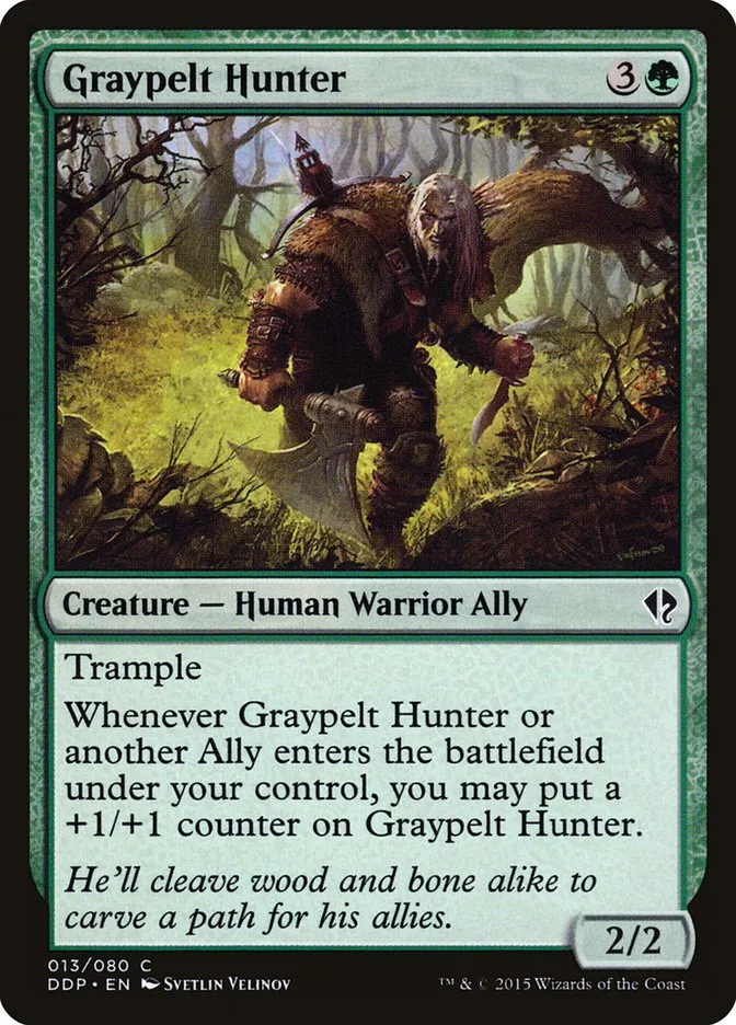 Graypelt Hunter Front Face