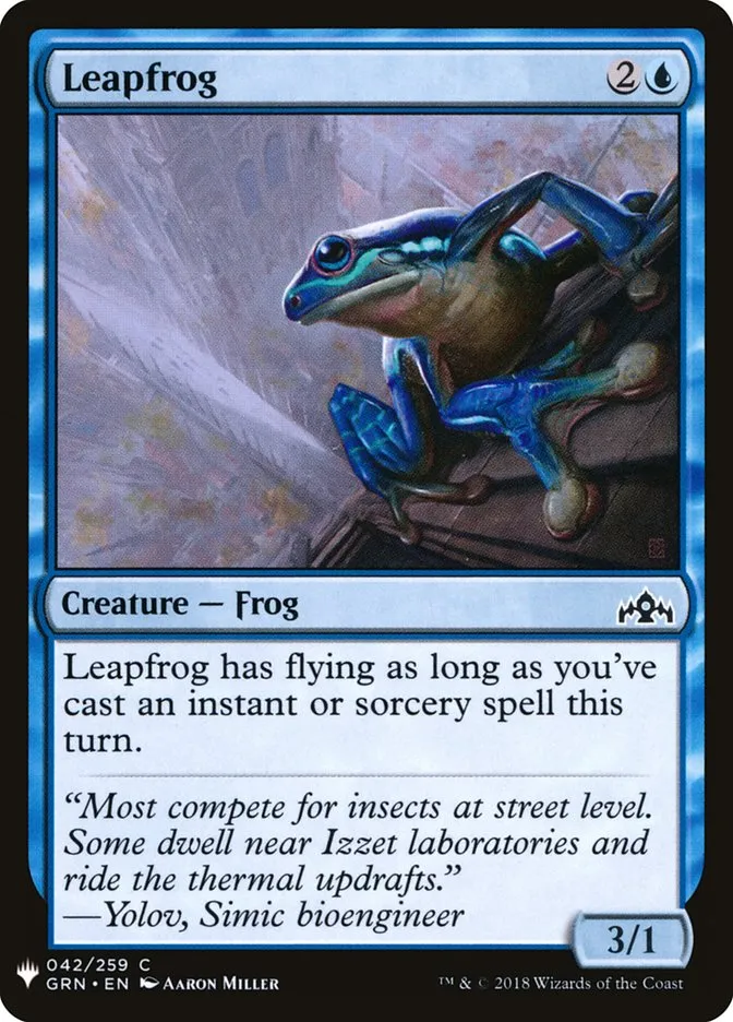 Leapfrog Front Face