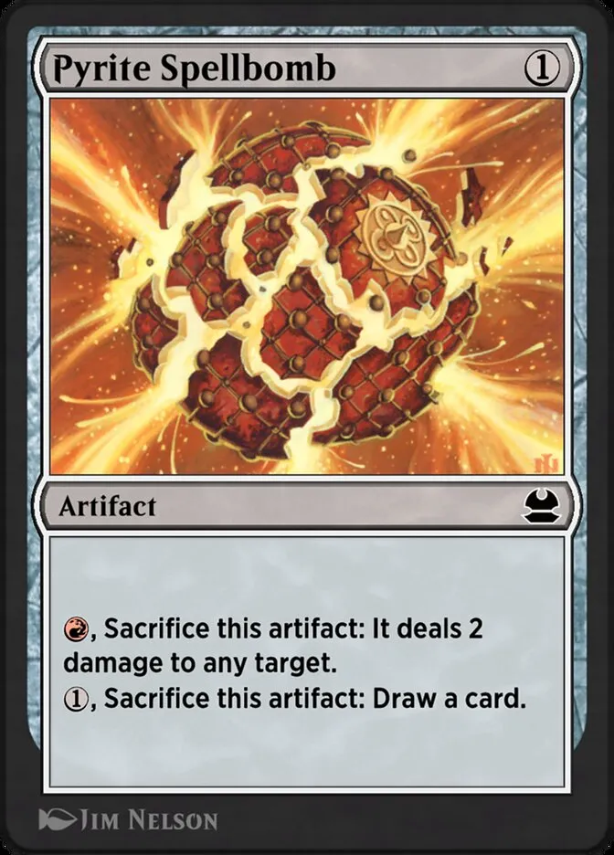 Pyrite Spellbomb Front Face