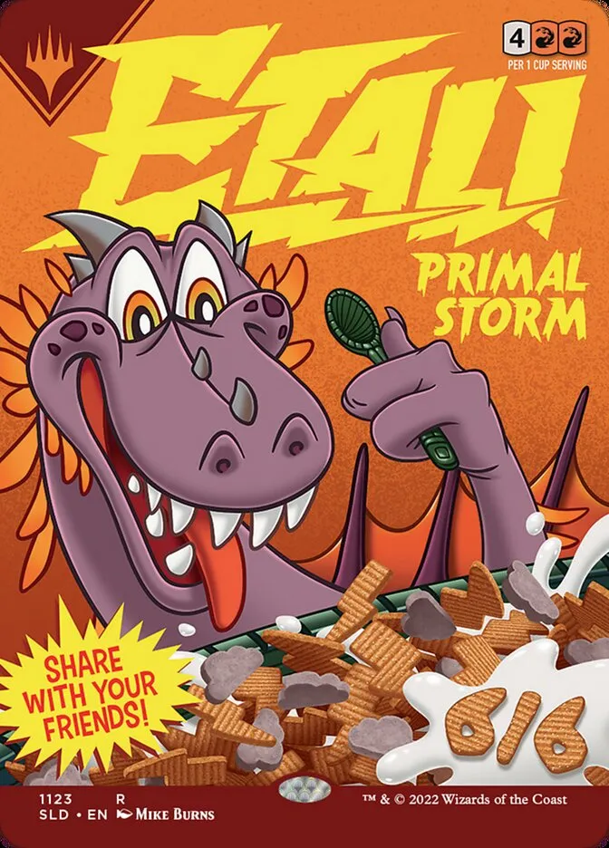 Etali, Primal Storm // Etali, Primal Storm Front Face