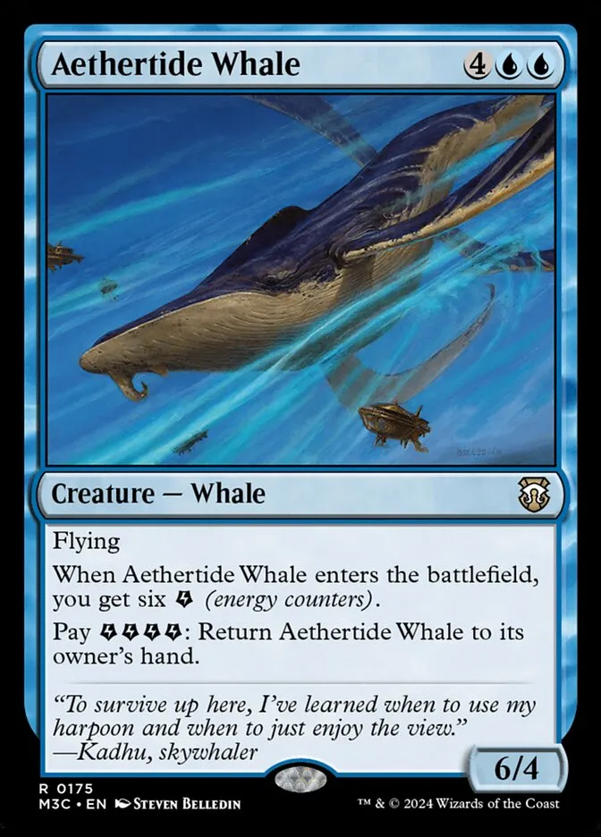 Aethertide Whale Front Face